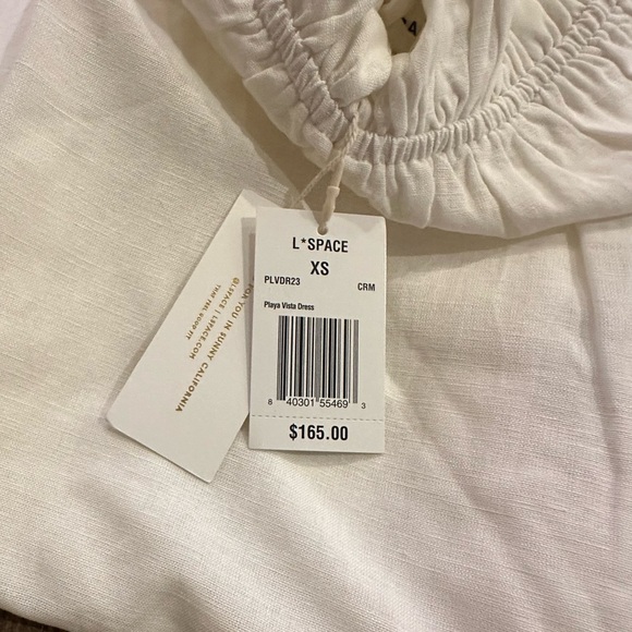 L*Space Playa Vista Dress in White from Anthropologie- XS,S - Picture 7 of 8